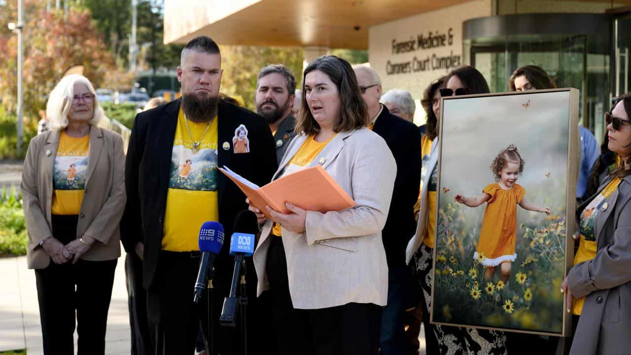 Pippa White's family and supporters